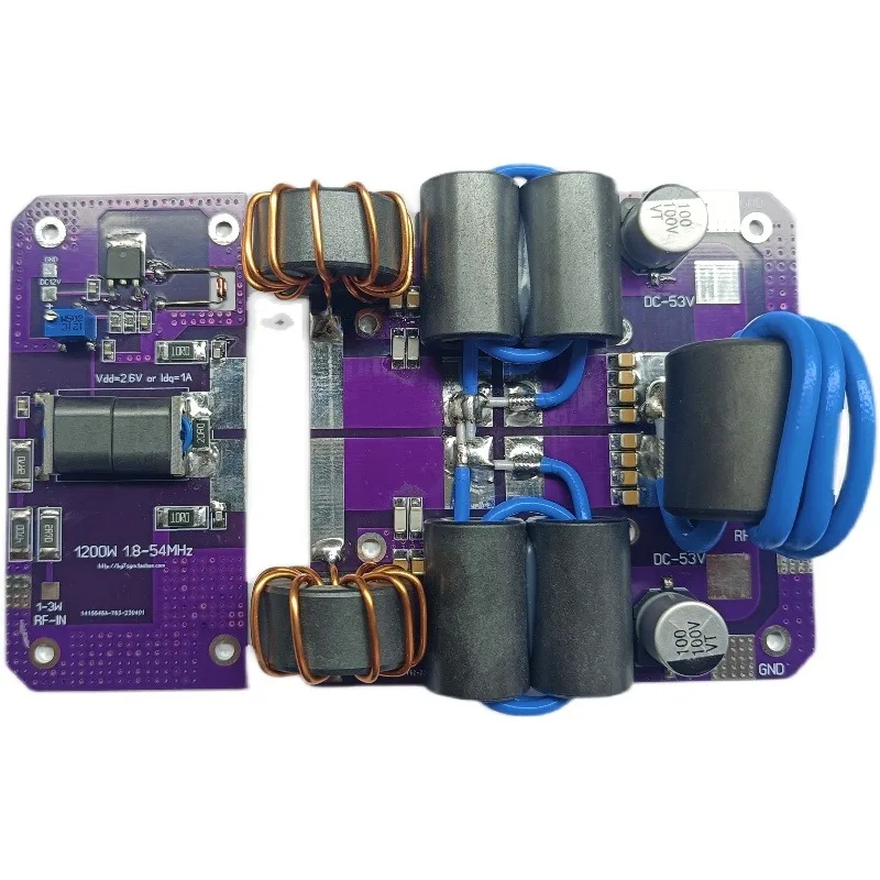 Shortwave Power Amplifier Board HF Kit 1200W Power Amplifier Board MRFX1K80H Power Amplifier Board BLF188