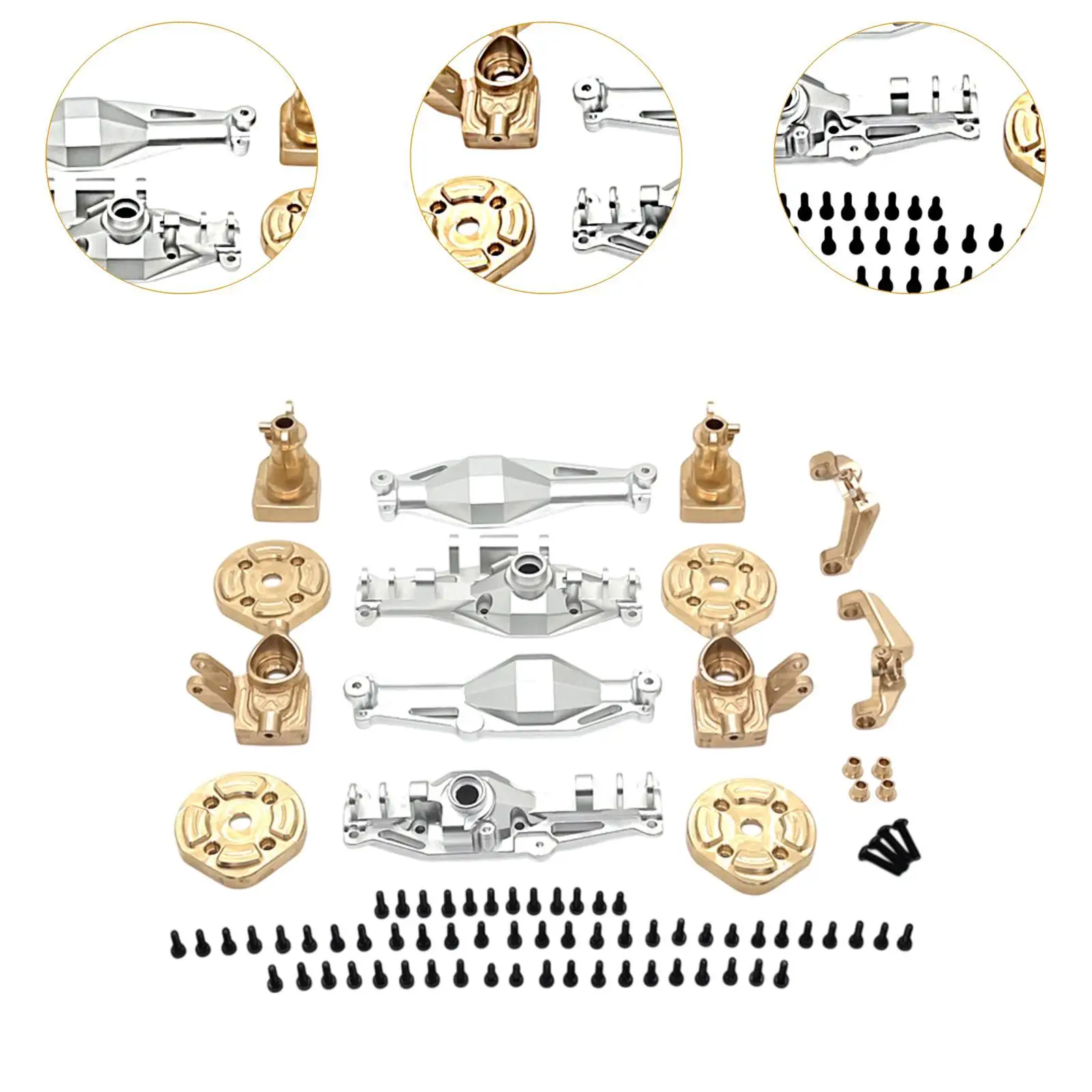Copri ingranaggi per parti di auto RC Kit di accessori di ricambio per auto hobby RC cingolate H12Y