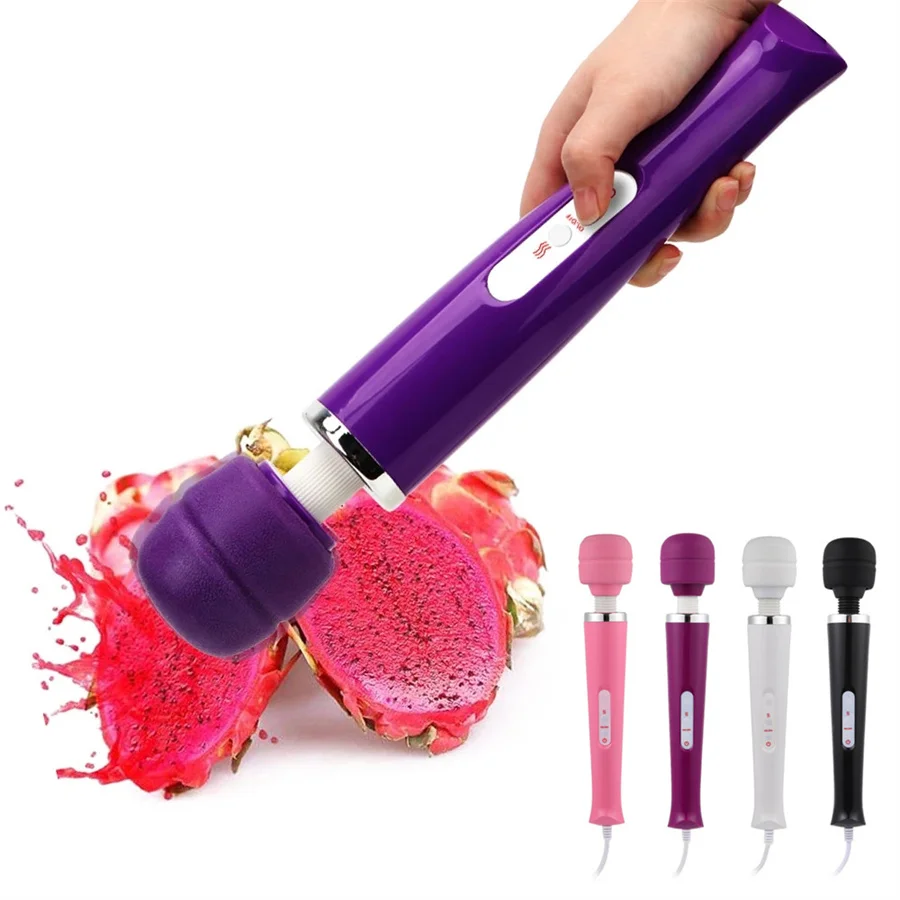 10 Modes Huge Magic Wand Massage Stick AV Vibrator Clitoris Stimulator G Spot Massager Vibrators Adult Sex Toys For Woman