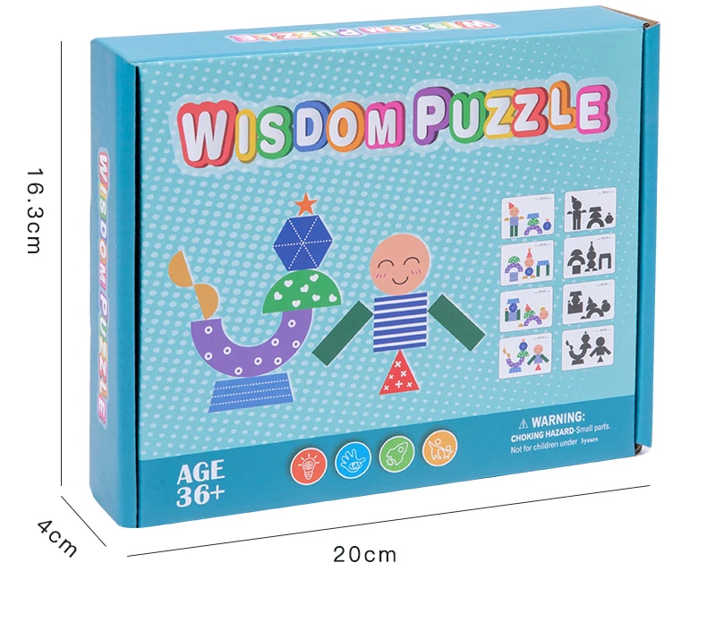 7Kids Educational Toys Blocks Expressions Puzzles Children  Cube Games Early Learning Montessori Geometry  Magic Face Changing