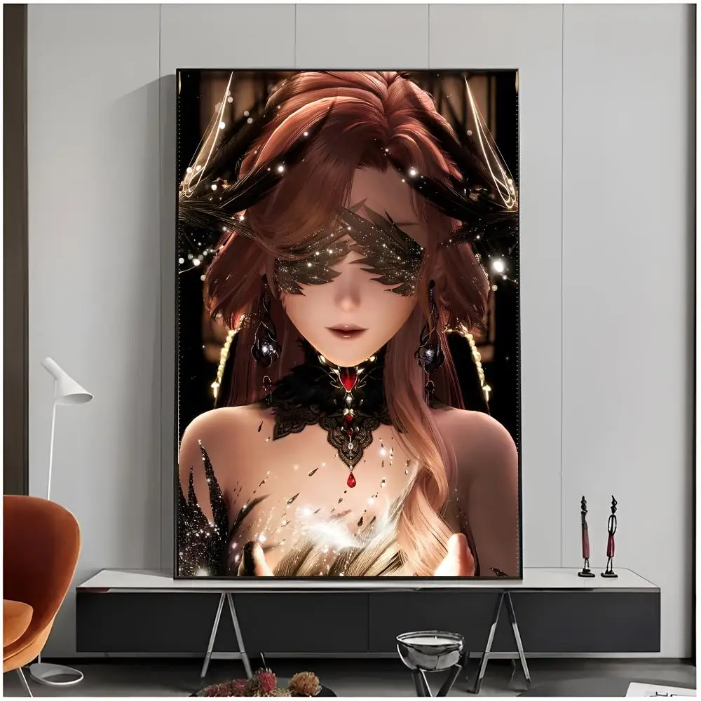 dress up fashion casual game Infinity Nikki Poster Living Room Bedroom Decorative Print Unframed Decor