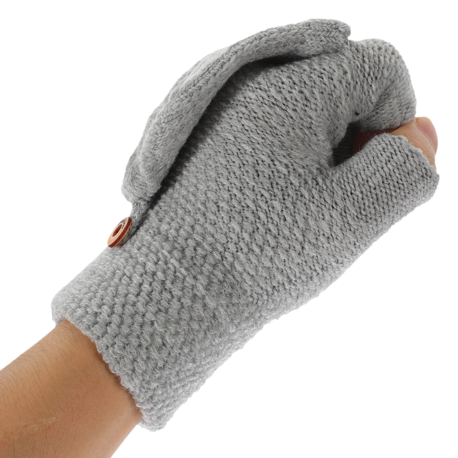 

Fingerless Gloves for Woman Kawaii Mittens Warm Women to Weave Strickhandschuhe Damen Cashmere