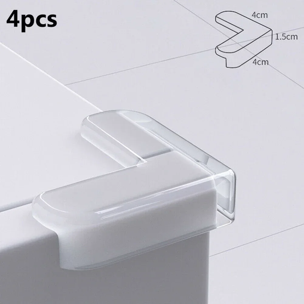 5pcs Clear Rubber Furniture Corner Edge Table Guard Protector Baby Safety High-selling Tool Accessories