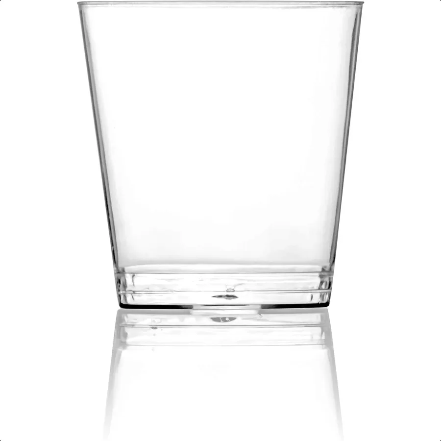 1 أوقية نظارات لقطة 80 كوب من البلاستيك الشفاف الصلب أكواب الحفلات القابل للتصرف أكواب صغيرة كؤوس النار 80 حزمة