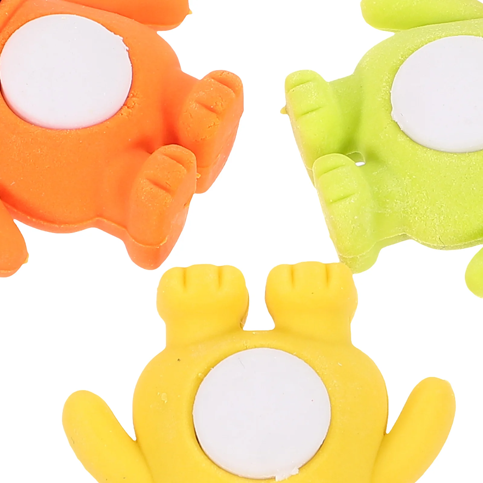 

24pcs 3D Lion Shaped Erasers Cute Mini Student Supplies Classroom Reward Safe Material Wear Resistant Daily Use