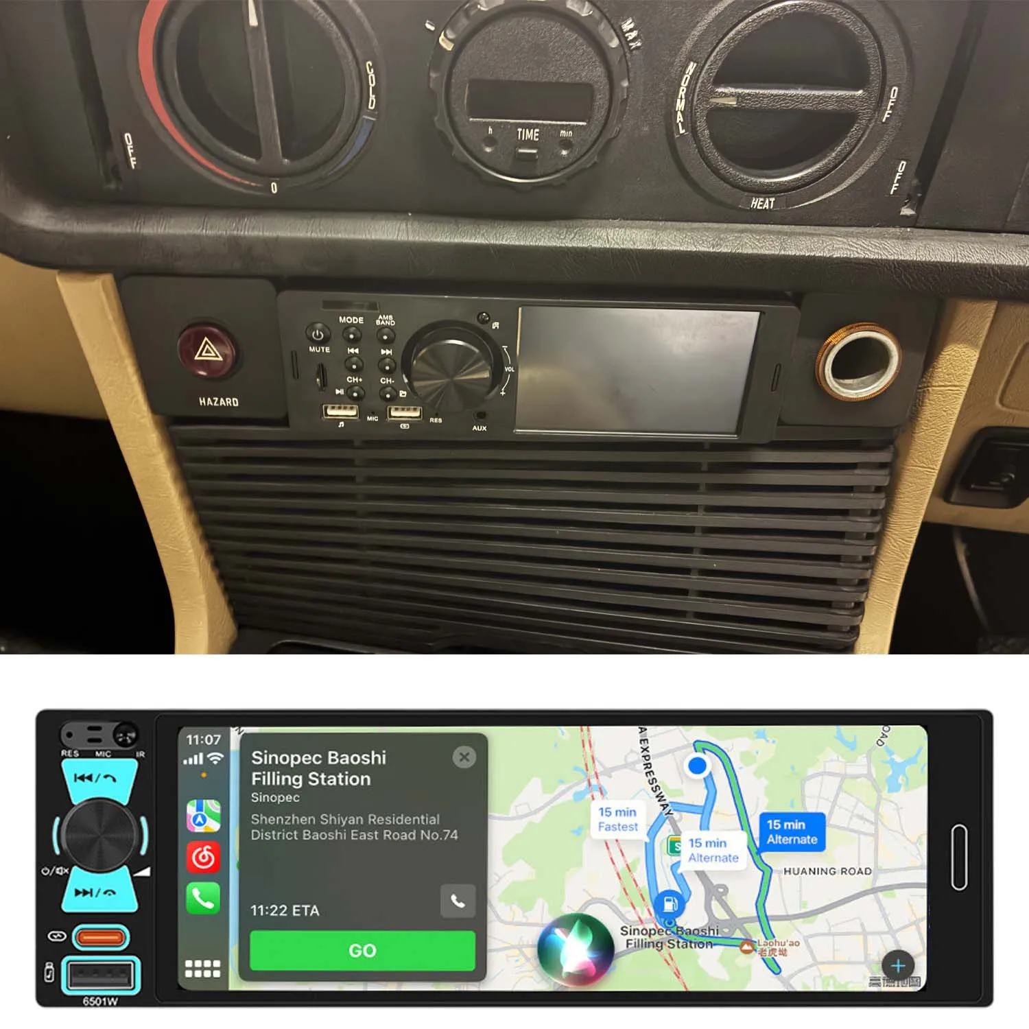 Android Auto Car radio Carpaly GPS Navigation+HD Reverse camera For BMW 3 5 6 7er E30 E34 E36 Z3 E12 E28 E24 E21 E23 E327 E26 Z1