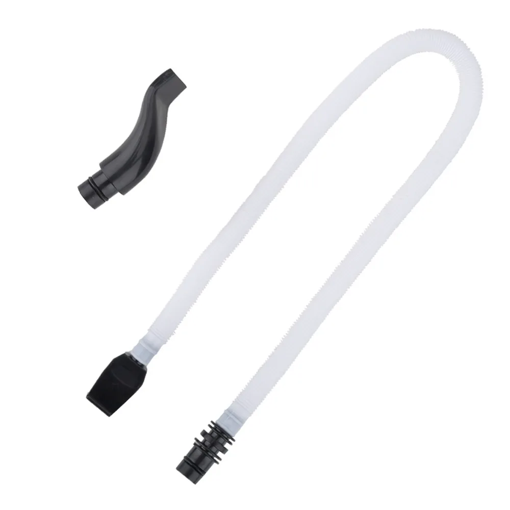 Largo ​   Juego de Tubos Flexibles para Melódica ​   Boquilla Negra de Plástico para Melódica con Manguera ​ ​ Tubo de Repuesto ​   Instrumento Musical de Teclado Pianica Tube