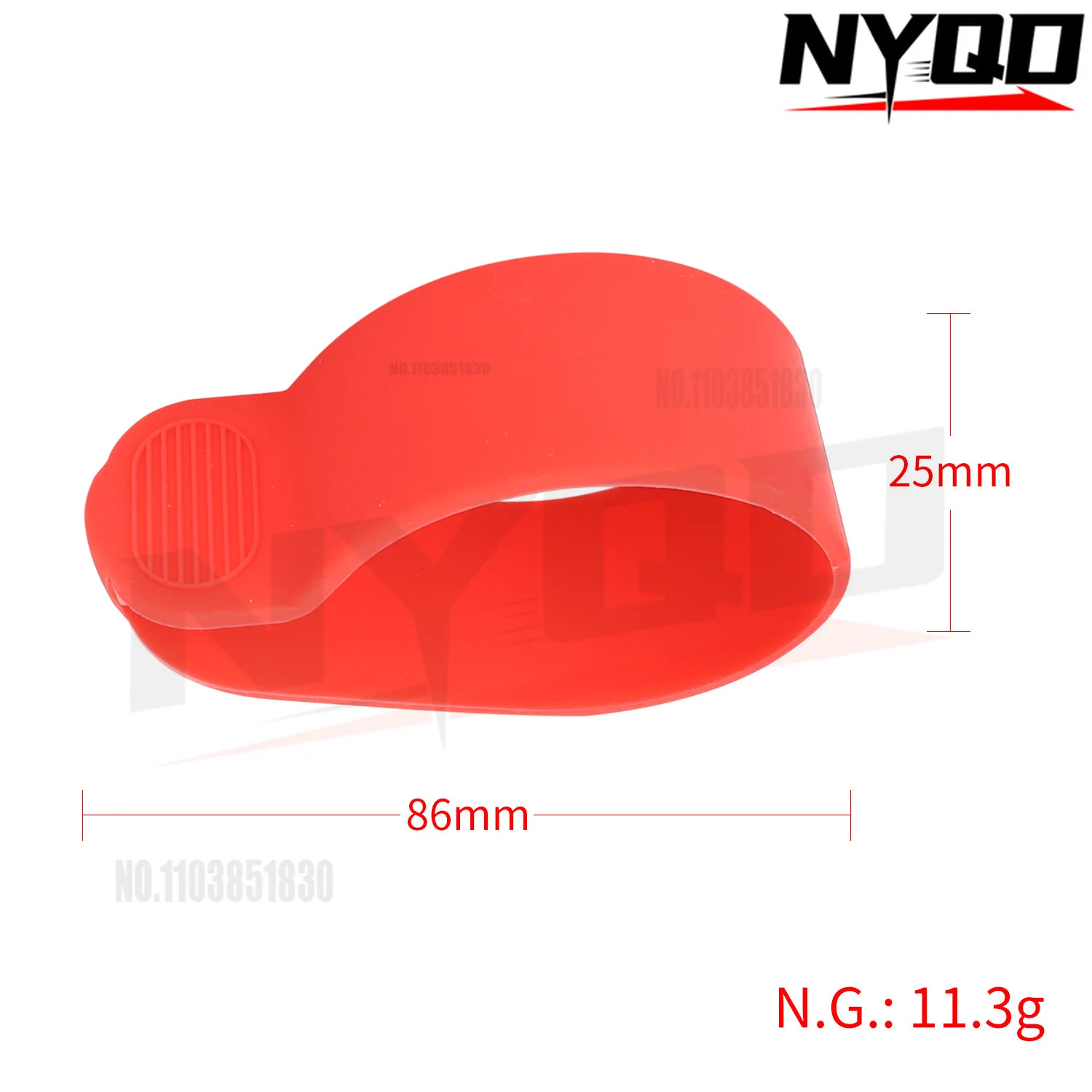 Juste en silicone pour accélérateur de scooter Xiaomi, housse de protection des doigts, coque étanche, poignée universelle, 2 pièces