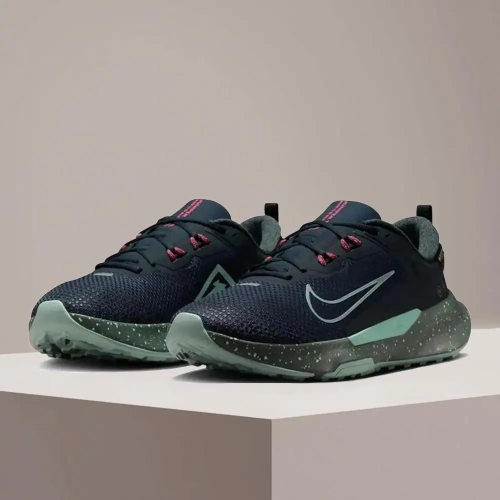 

Мужские стильные и универсальные кроссовки Nike Juniper Trail 2 GTX: удобные, нескользящие, прочные и водонепроницаемые HM9734-302