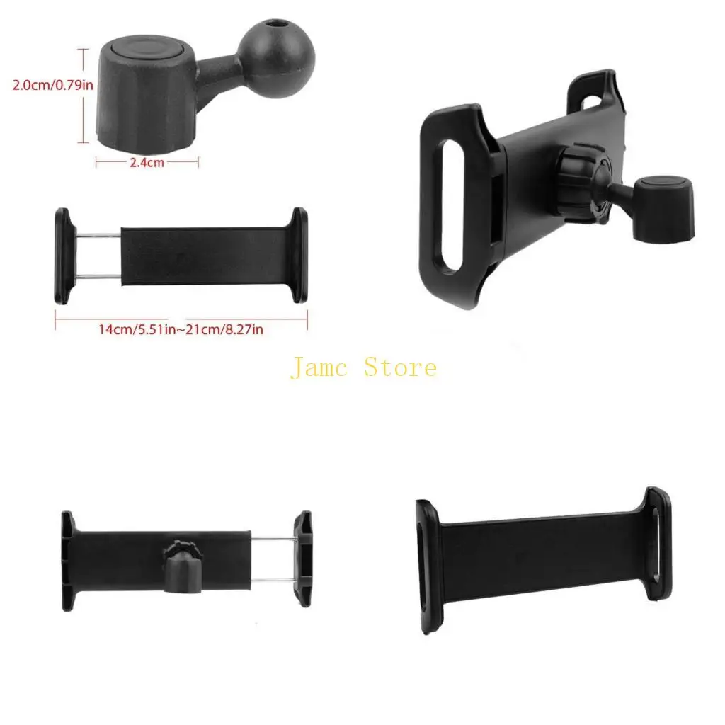 

LX0B Держатель для штатива для мобильного телефона Держатель для штатива для смартфона Зажим для крепления адаптера для телефона