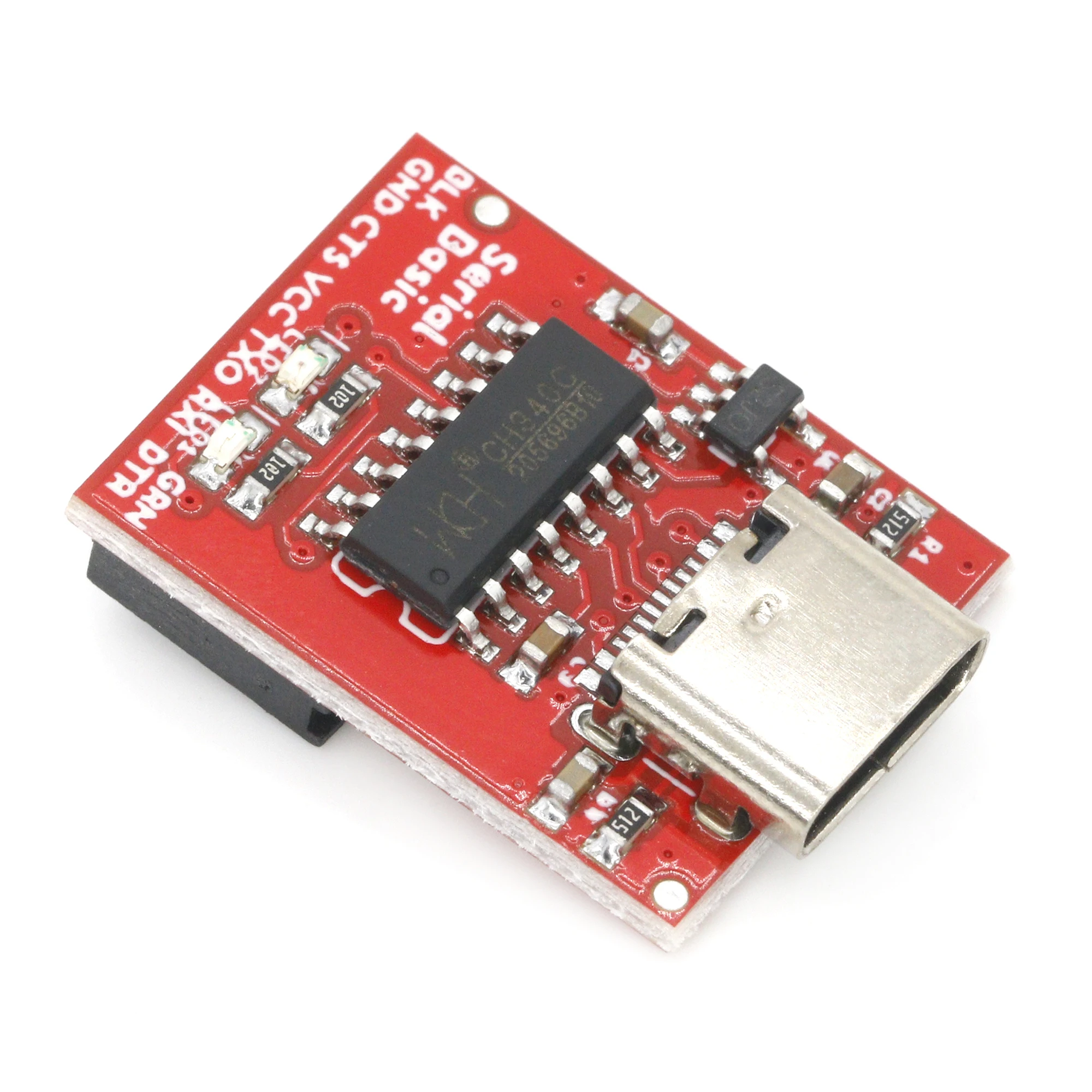 Type C to TTL Serial Port CH340C Module CH340 USB Bus Conversion Chip ISP Communicate Connector for STM32 Serial Port Download