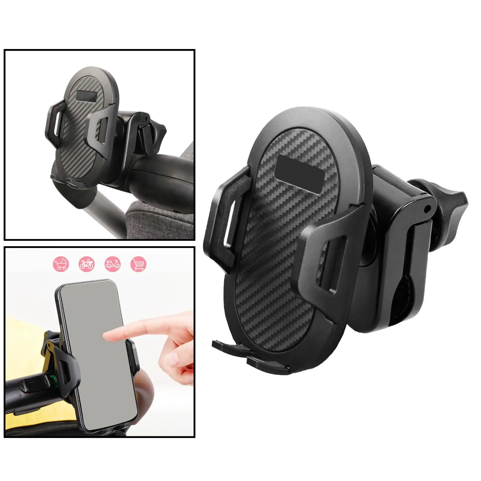 Universal Infant , Cell Phone Holder Mount Bracket, Smartphone Cradle