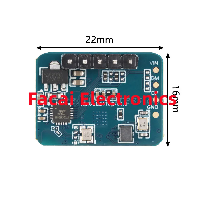 5pcs/1pc HLK-LD2410C LD2410C 24Ghz Human Presence Sensor Millimeter Wave Radar Module Non-contact Heartbeat Motion Detection