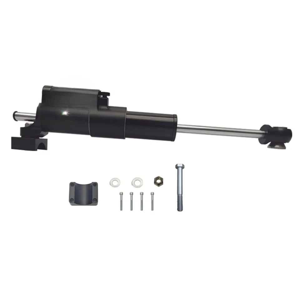 For 2007-2018   Wrangler JK Steering Stabilizer Kit With    Cylinders/9 Clicks of Damping Adjustment Auto Steering Parts