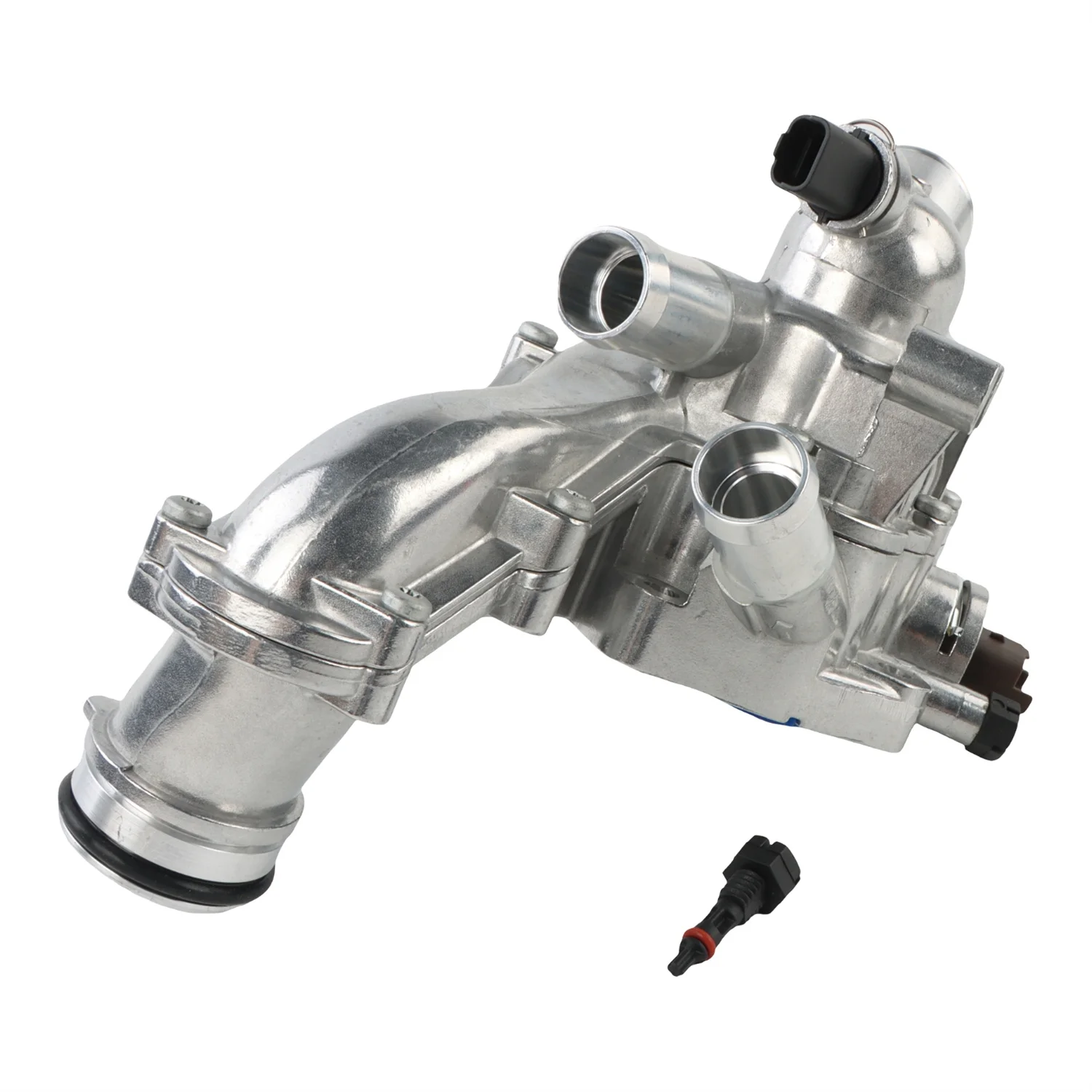 Upgrade Aluminum Thermostat Housing Assembly 11537534521 for Mini Cooper 1.6L 2007-2013 Peugeot 207 308 3008 5008 Citroen DS3 C4
