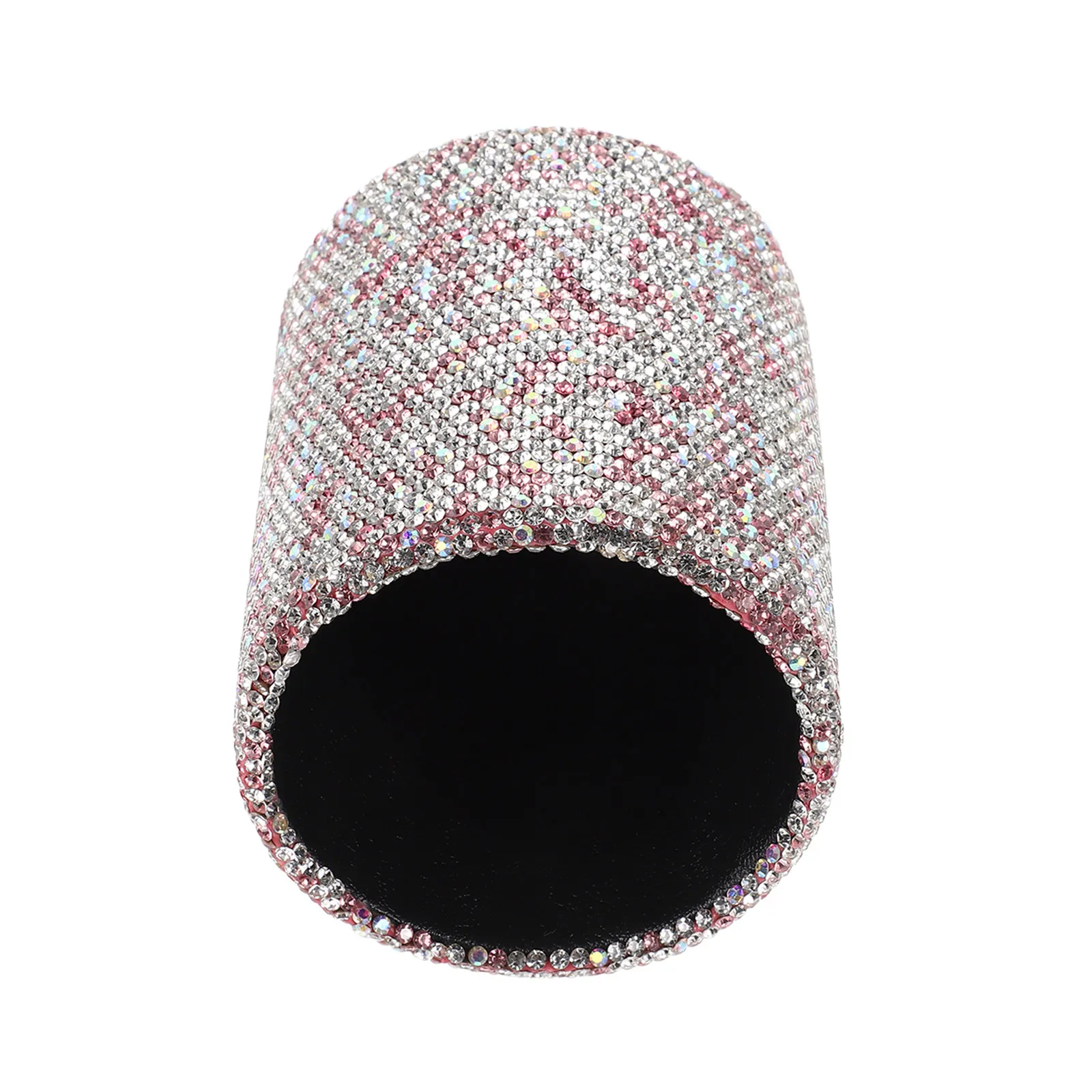 Standing Makeup Organizer Cup Glitter Bling Design Large Storage Brush Holder Pencil Pen Container for Desk Vanity Travel