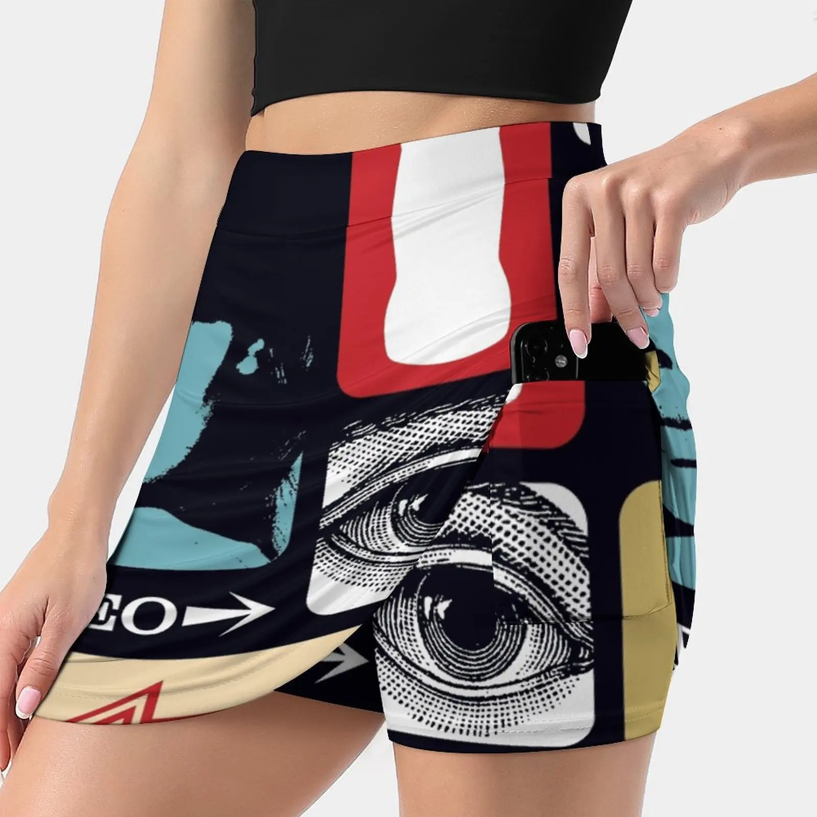 

Swinging Sixties Three Women's skirt Aesthetic skirts New Fashion Short Skirts Pop Art Sixties Swinging Sixties Britain Uk Mod