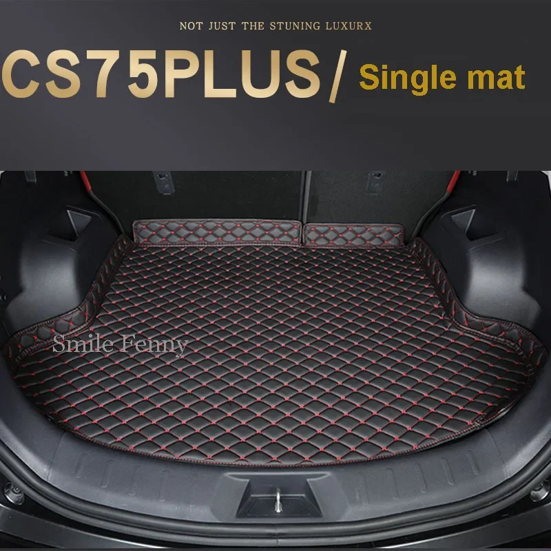 ل Changan CS75 PLUS 2024 2021 2022 اكسسوارات الجلود التصميم سيارة فرش داخلي للسيارات والشاحنات غطاء واحد مكافحة القذرة حماية السجاد وسادة