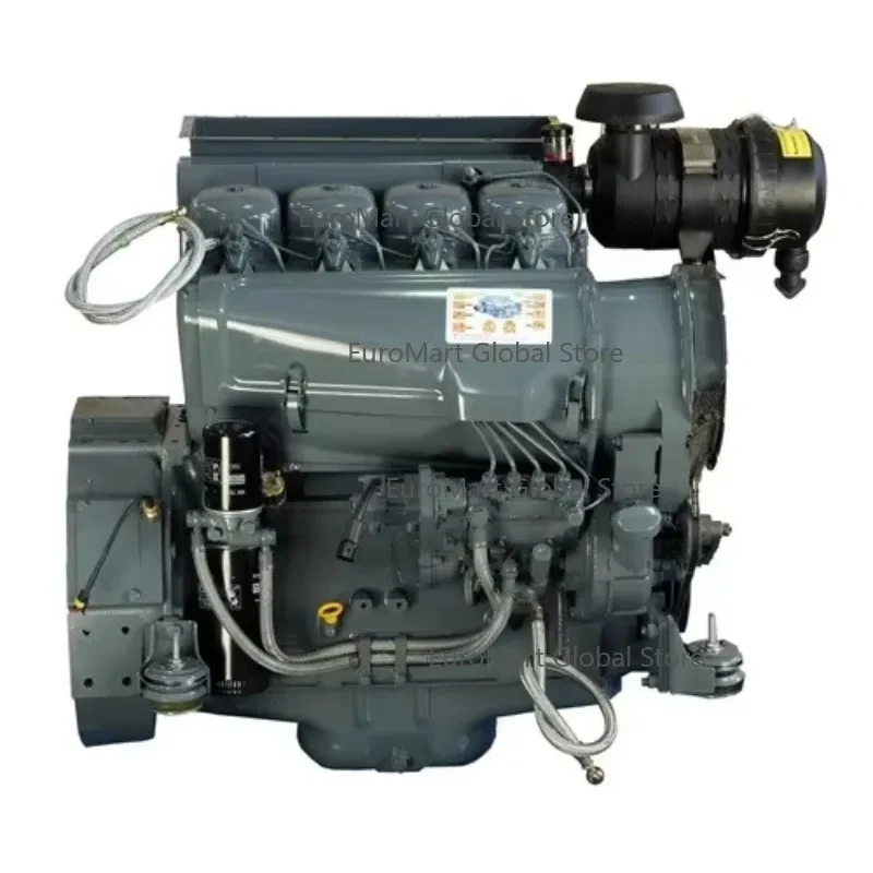 High Quality Deutz 4 Cylinder Fan Cooled Engine F4L912, Heavy for Industrial Machinery