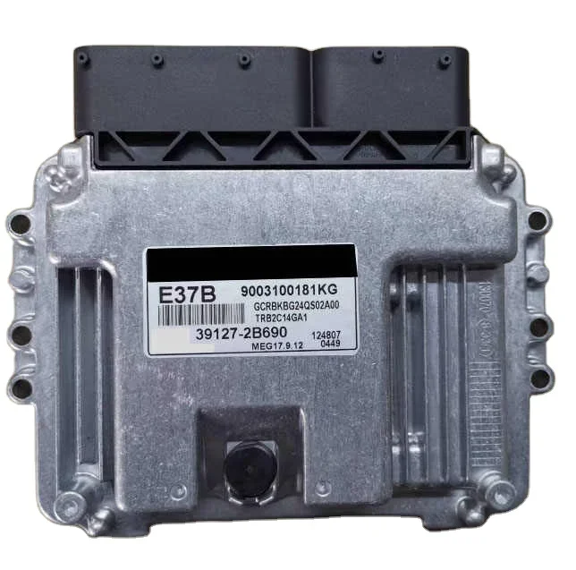 Auto ECU New Engine Computer Board Control Unit Module 39127-2B690 MEG17.9.12 for Hyu ndai Accent 2010-2015 Grand Avega E37B