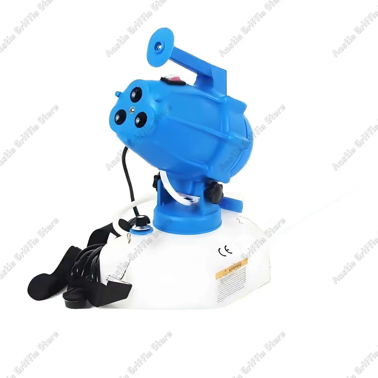 Electric ULV Portable Fogger Sprayer Machine Atomizer Mist Cold 32.8ft Spraying For Hotel School 4.5L(1.2 Gallon) EU 220V
