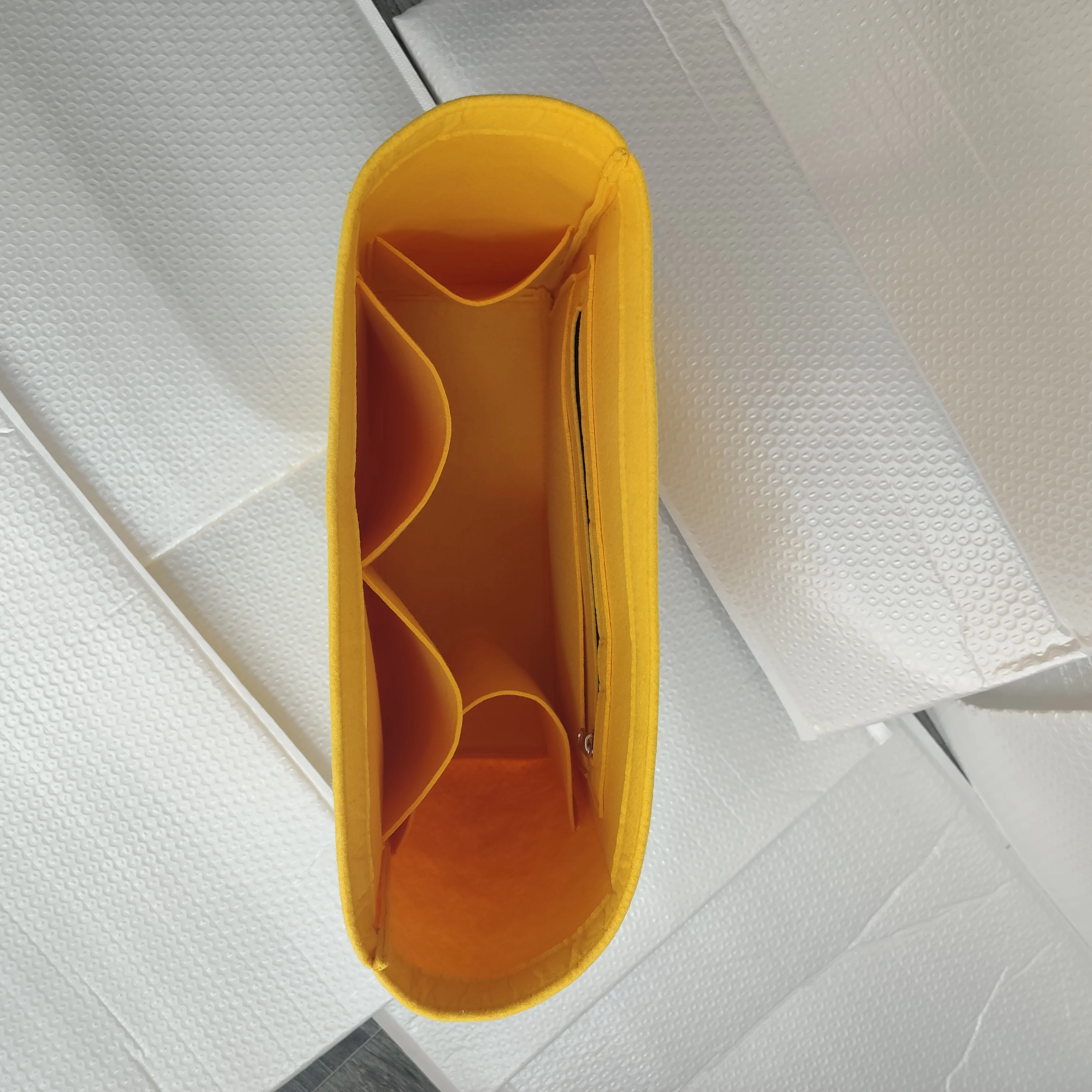 Felt Purse Insert Organizer For longchamp Le Pliage Original M Backpack , Travel Rucksack Shapers Tote Bags Storage Divider