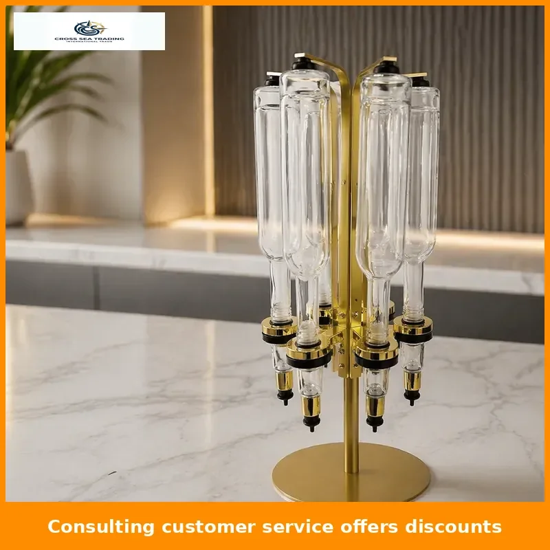 Golden Color Rotatable Perfume Bar Whole Store Perfume Display Dispenserlenado de perfume de 375/500/750 ml
