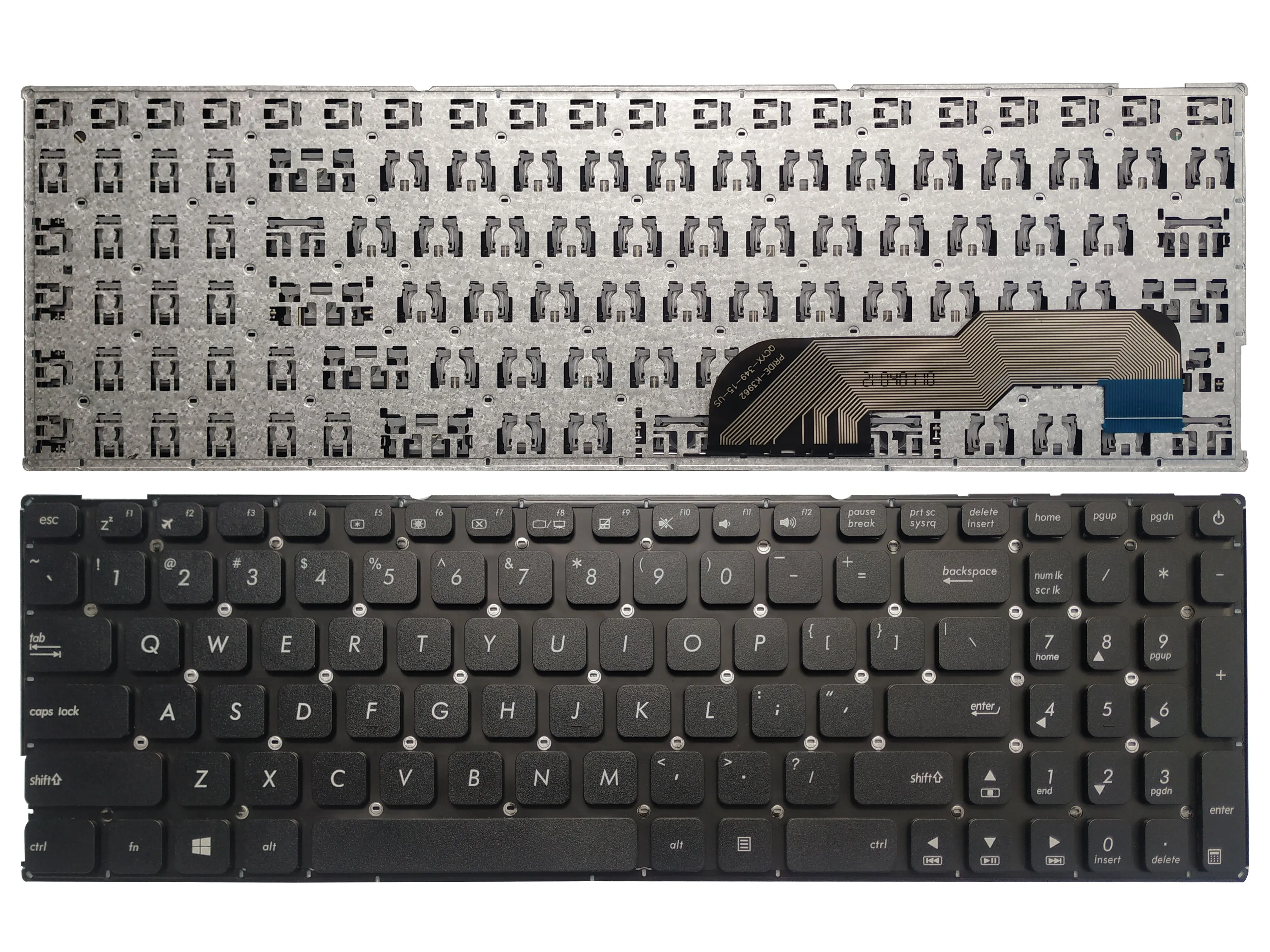 New US/Latin/Russian Keyboard For Asus X541 X541U X541UA X541UV X541S X541SC X541SC X541SA English Black