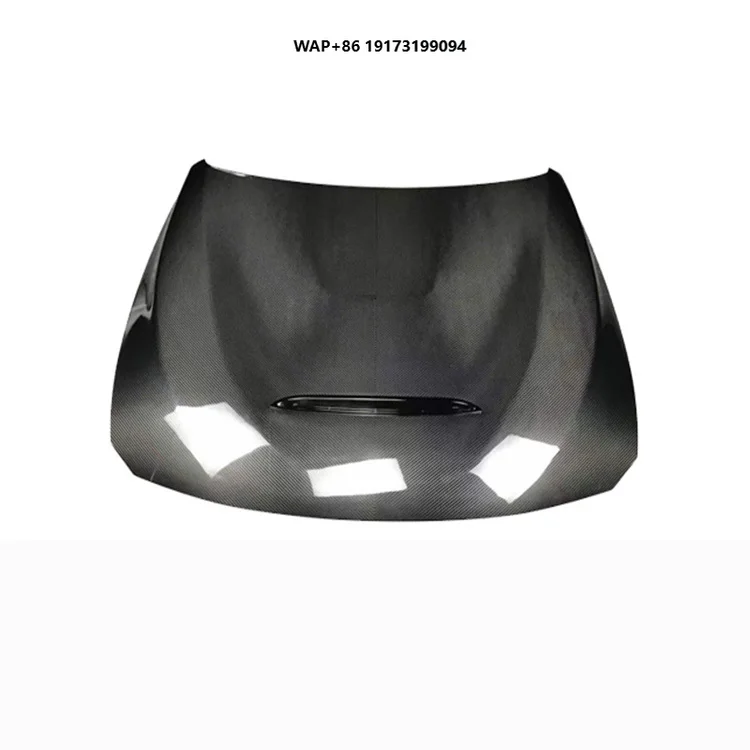مصنع بيع GTS نمط تنفيس غطاء محرك السيارة الكربوني الحقيقي اغطية ألياف الكربون لسيارات BMW-F80 F82 M3 M4 2013 + #1