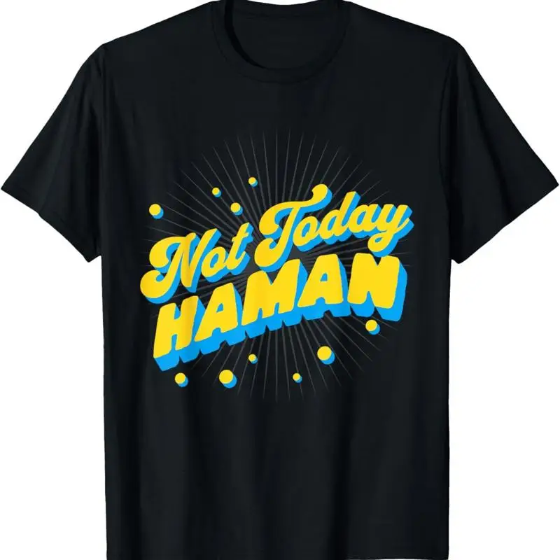 

Забавный Пурим, еврейский юмор, не сегодня, Хаманский костюм, нарядная футболка