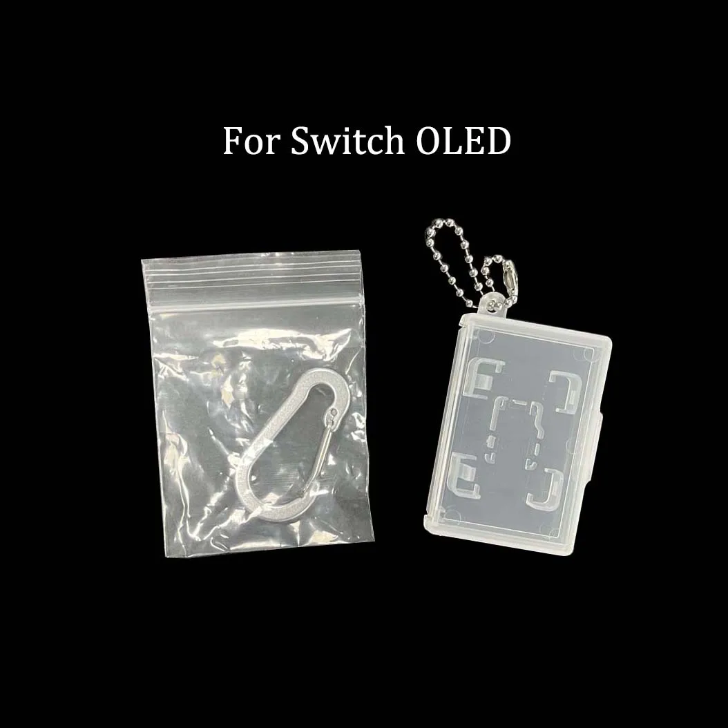 

10 PCS Portable Pocket Micro SD TF Card Storage Box For Switch OLED Game Card Box with Hook Game card Display Box Holder