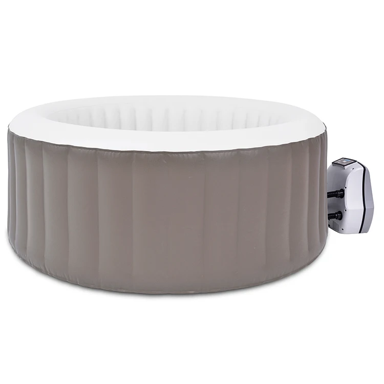 

Spa Silver Cloud 2022 Edition Portable Inflatable Quick Heating Round Hot Tub Spa Indoor/Outdoor, up to 4 Persons