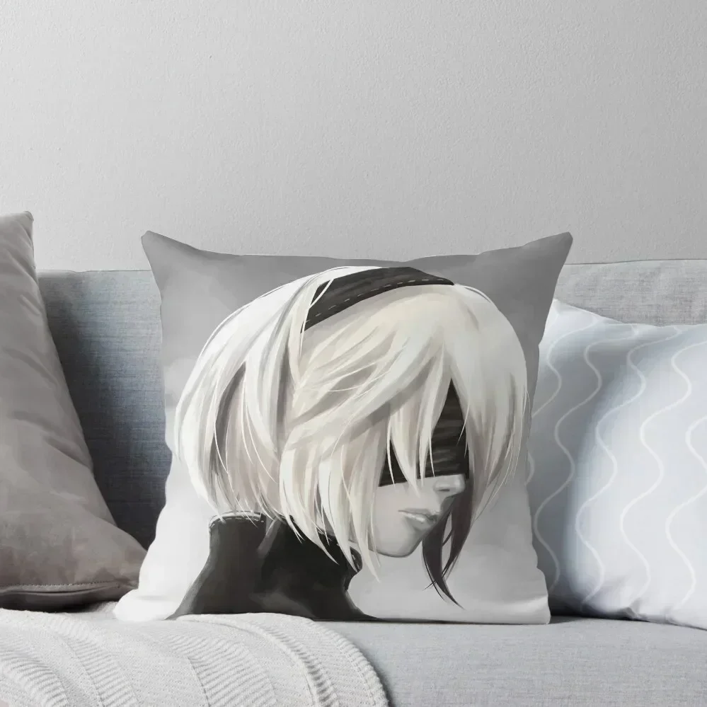 

2B Throw Pillow Pillow Cases Decorative Pillowcase Cushion Decorative Sofa Cushion Cusions Cover pillow