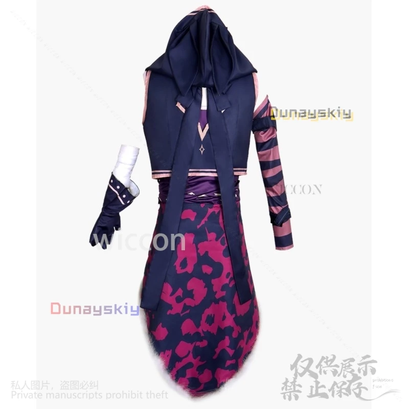 Flower V4 Cosplay Virtual YouTuber Costumes Short Pants Uniform Wigs For Boys Man Roleplay Halloween Christmas Party Customized