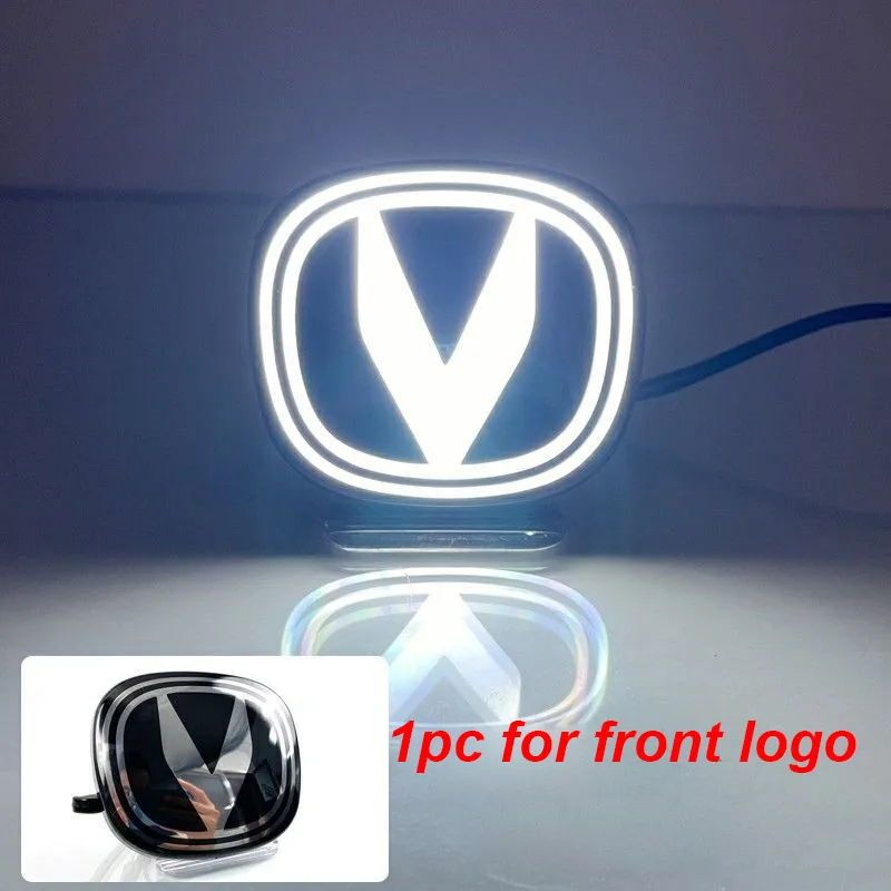 1pc for Changan Alsvin 2024-2026 Car Emblem Welcome Light LED Grille Illuminated Logo