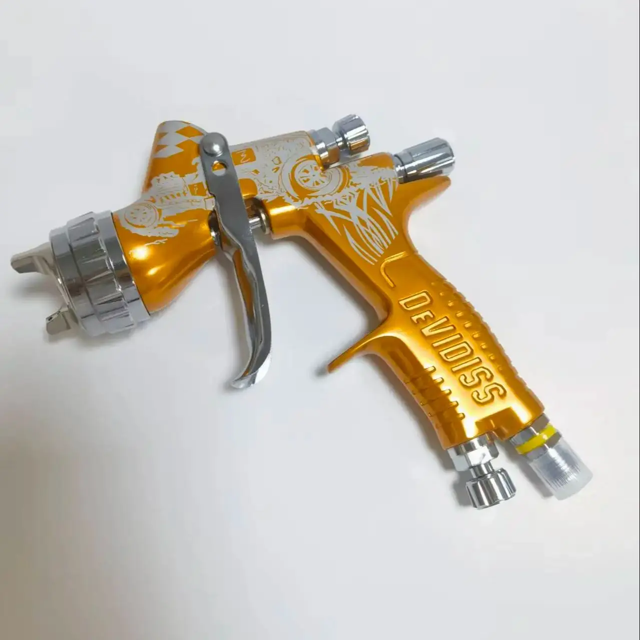 

DEVIDISS Professional Fine Finish Effectapacity, suitable for cars, furniture, primer, varnish and topcoatAirbrush Toolls.