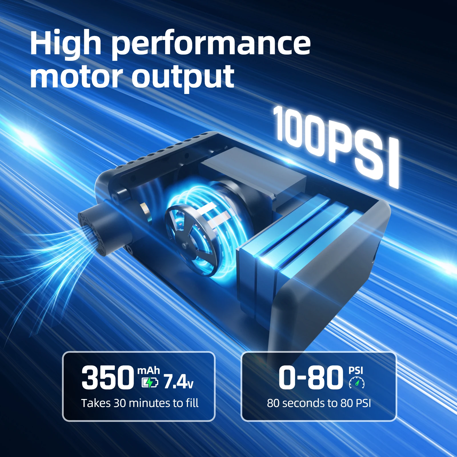 CYCLAMI A2 مضخة دراجة صغيرة محمولة قابلة للشحن منفاخ هواء 100 رطل لكل بوصة مربعة نوع-C ملحقات الدراجة لإطارات شريدر بريستا A2MINI