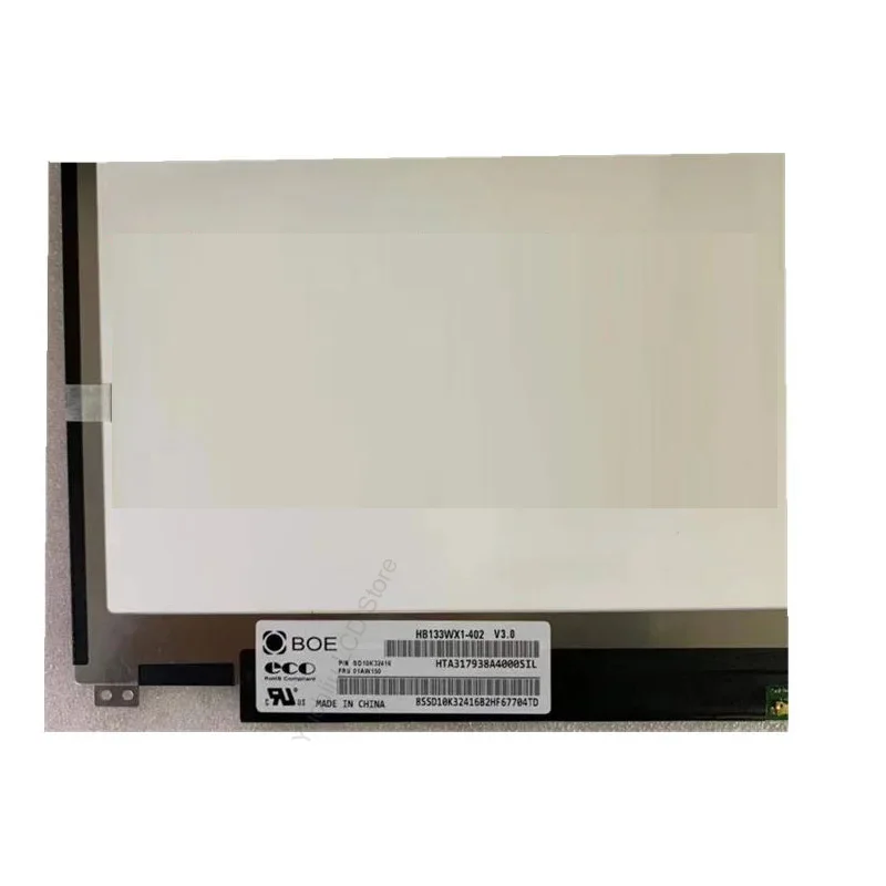 Imagem -04 - Tela Lcd de Borda Fina para Laptop 30 Pinos 133 Polegadas M133nwn1 r5 Hb133wx1402 B133xtn01.6 Lp133wh2 Spa1 1366*768