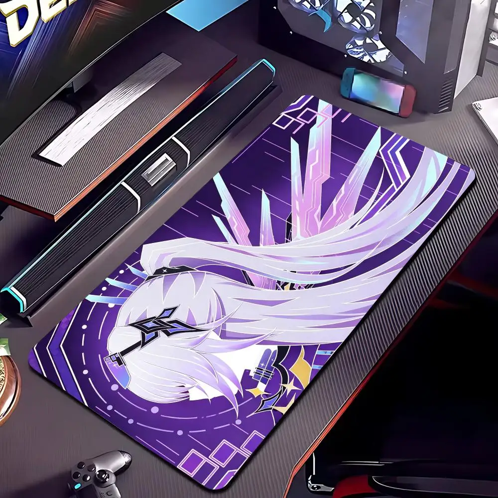 Honkai Star Rail Castorice Mouse Pad Large Playmat Gaming Customized Mat XXL Size Gamer Office Mousepad Logo Desk Mat