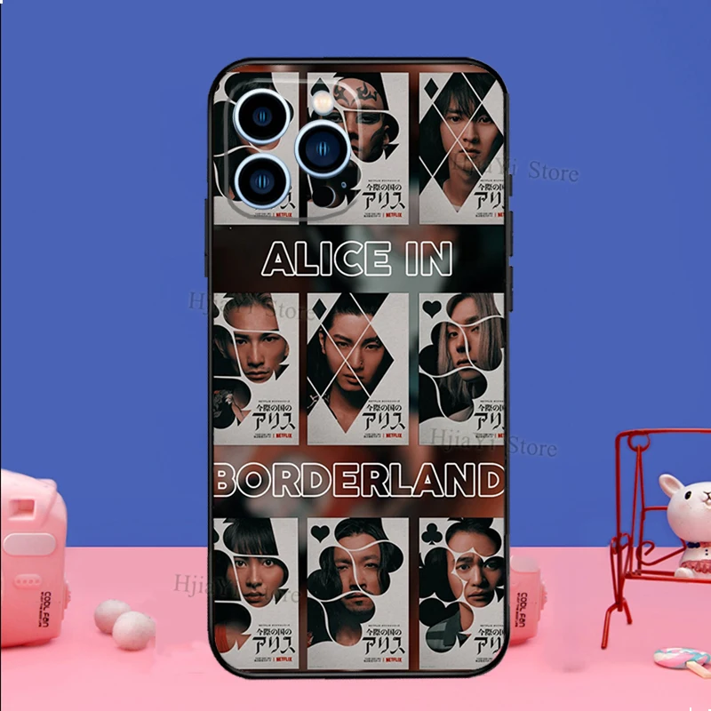 Alice in Borderland Phone Case For iPhone 16 15 11 12 13 14 Pro Max Mini X XS XR Plus SE2 Funda Coque Capa Cover