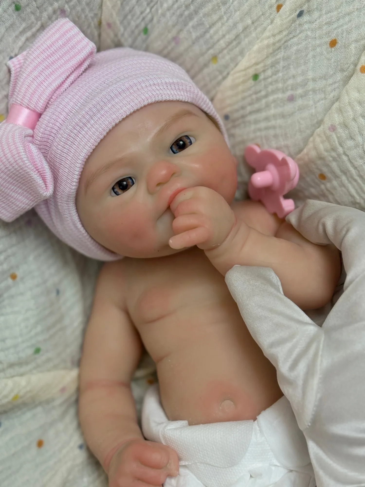 安城ドール 2セットの服付き 13インチ 開口型シリコン ココ ベベ 女の子/男の子 洗える新生児人形 おもちゃ 理想的な贈り物 シリコン製ボディ