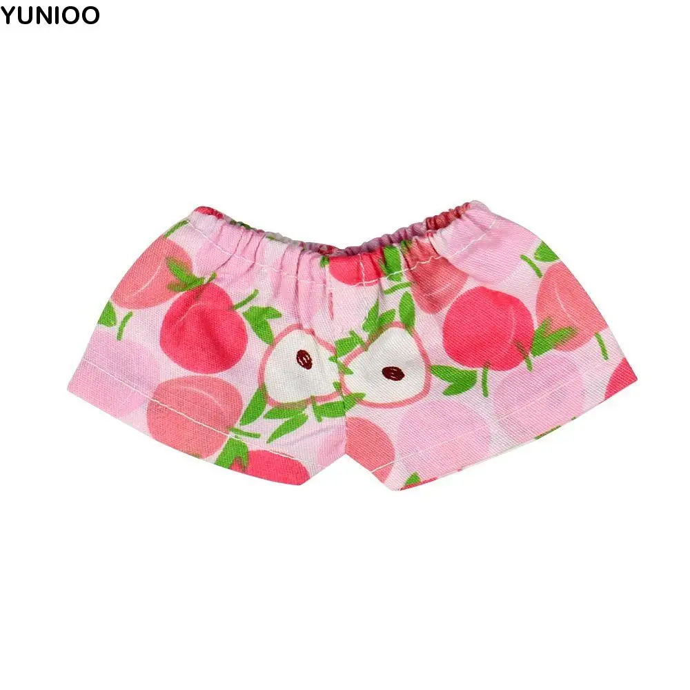 Mini vêtements de nuit pour poupée, pyjama de plage aux fruits, vêtements globaux, accessoires de jouets, vêtements de poupée en coton de 20cm, Mini multicolore