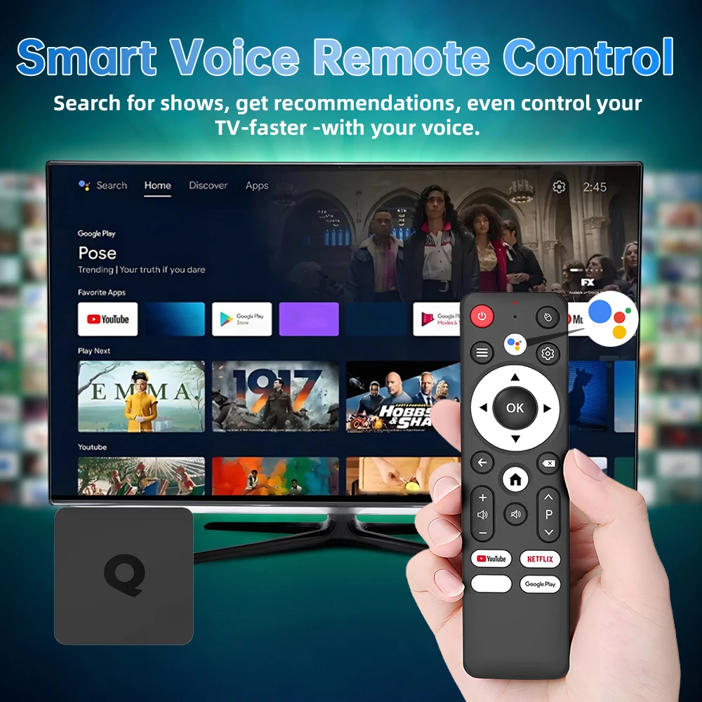 Q1 Smart TV Box Android 16 H31 - Smart Home Tv recensie en prijs