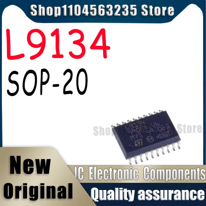 

(10piece)100% New L9134 SOP-20 Chipset