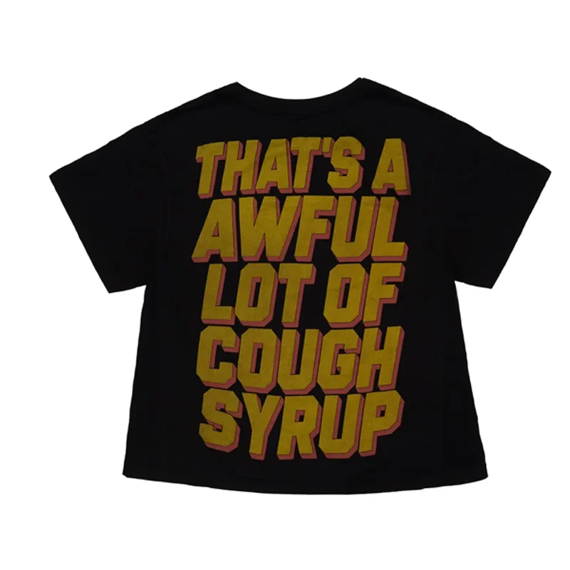 2026 THAT'S A AWFUL LOT OF COUGH SYRUP T-shirt Men's Women's High Quality Streetwear Logo Print Short Sleeve Tops