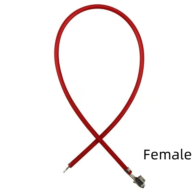 10 قطعة SM2.54 خط طرفي لقابس الهواء خط اتصال طرفي للذكور والإناث 22awg خط إلكتروني ملون