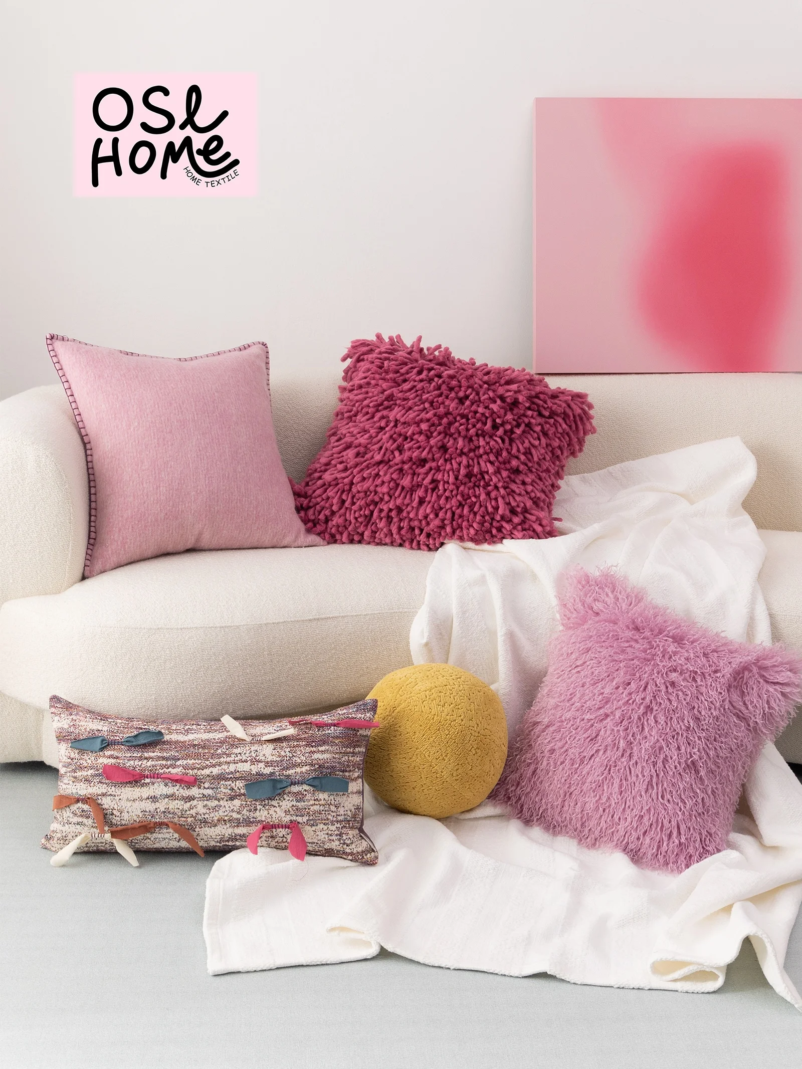 

Cute Pillow Cover for Sofa Living Room Bedroom Sample Room Detachable Waable Plu Material Square Rectangle Cuion