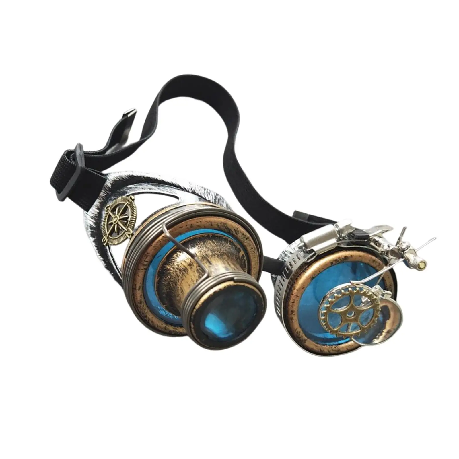 Fancy Steampunk Style Glasses Vintage Style with LED Party Stage Performances