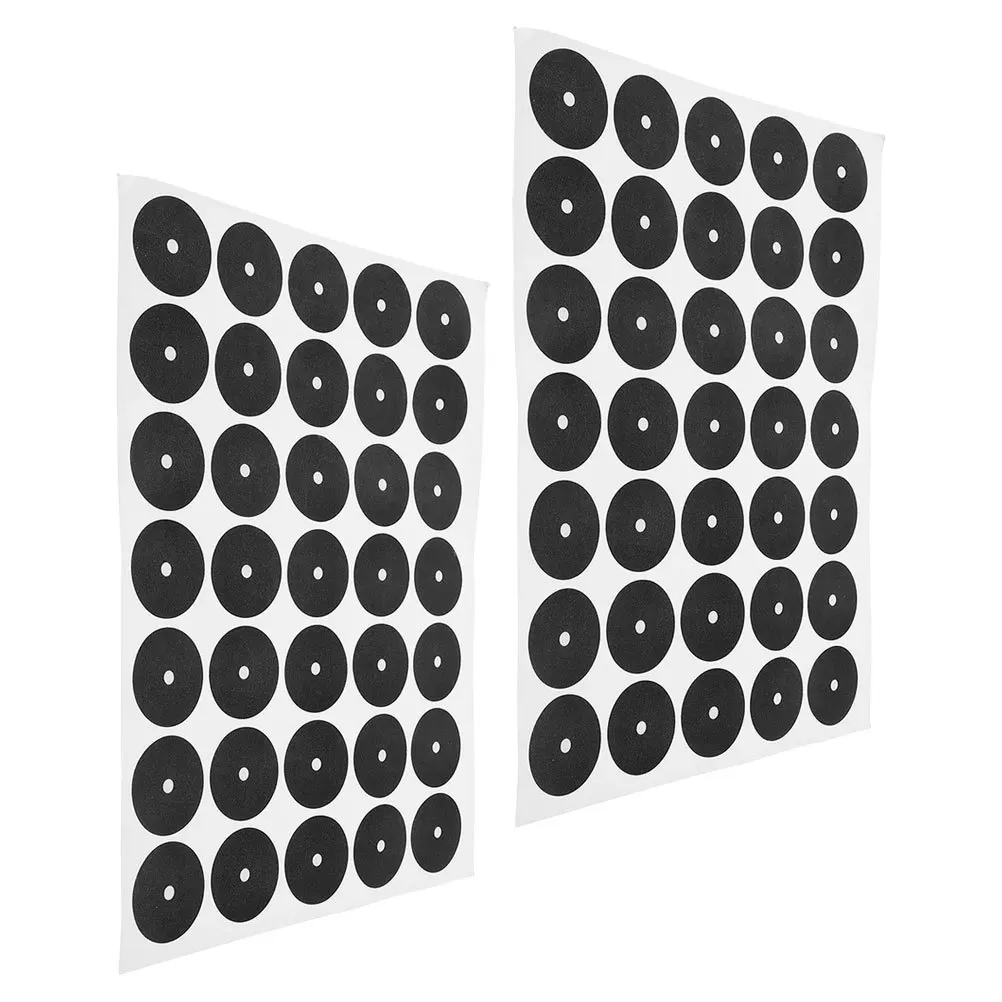 

2 Sheets Billiard Marking Patches Reusable Pool Table Marker Dots for Consistent Positioning Snooker Tablecloth Repair and
