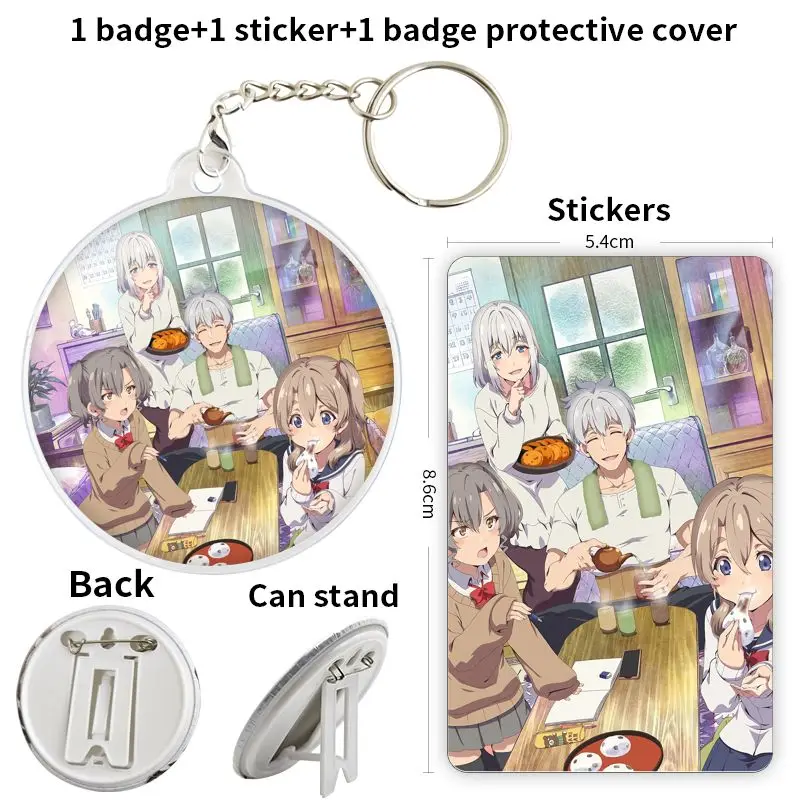 Saitou Ine Saitou Shouzou Game Anime Character Badge Brooch anchor Peripherals Pin Commemorative Decoration Creative